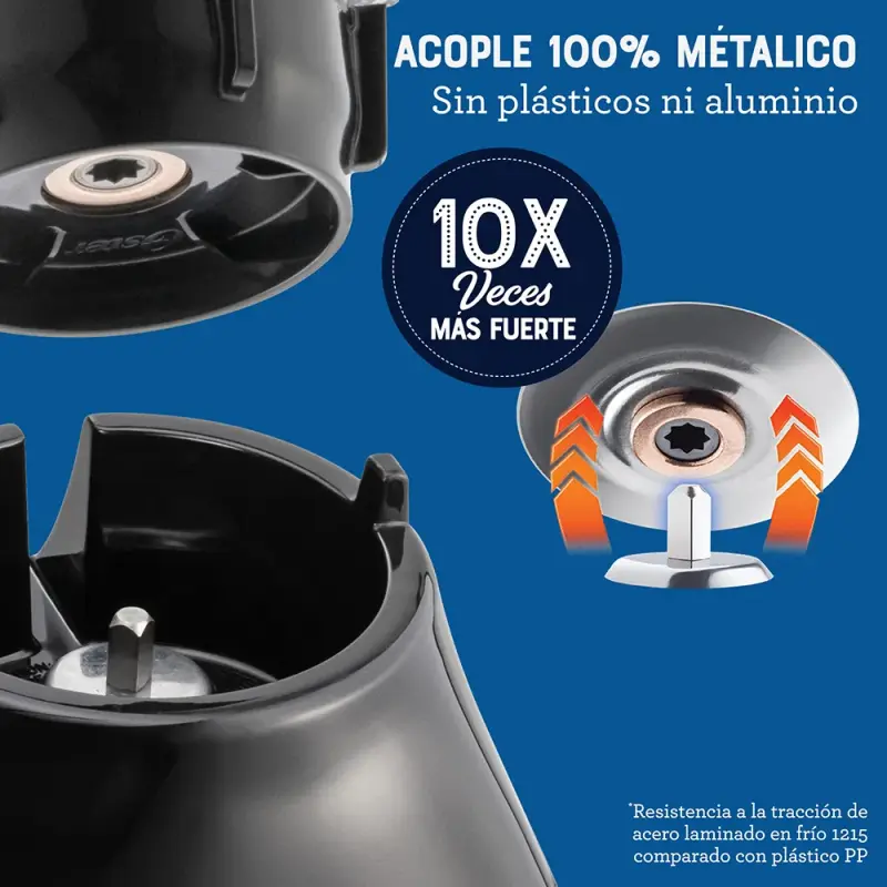 LICUADORA OSTER CON VASO DE VIDRIO DE 1.5L Y CONTROL DE PERILLA BLSTKAGBRD